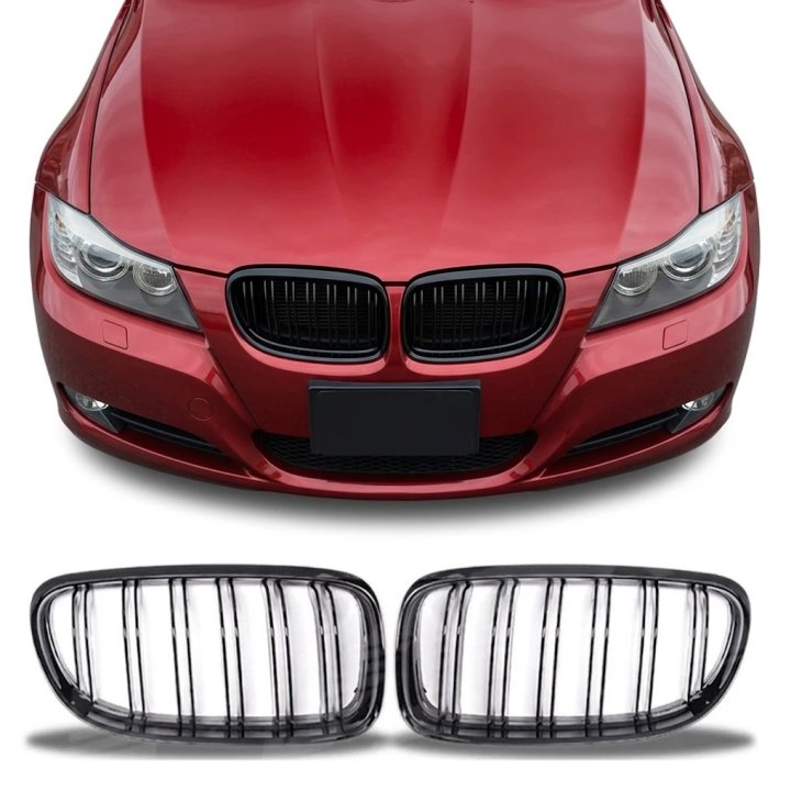 Performance restes komplekts BMW E90 / E91 LCI (08-11), spīdīgi melns