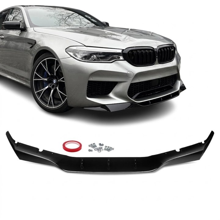 Front Bumper Lip Spoiler for genuine BMW F90 M5 PRE-LCI (18-20)