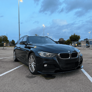 Priekšējāis bampera Splitteris BMW F30 / F31 (2011–2019) — 6