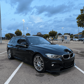 Priekšējāis bampera Splitteris BMW F30 / F31 (2011–2019) — 5