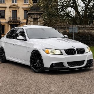 Priekšējāis bampera Splitteris BMW E90 / E91 LCI (2009–2012) — 7