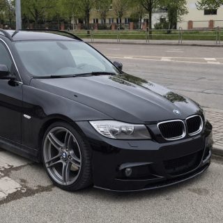 Priekšējāis bampera Splitteris BMW E90 / E91 LCI (2009–2012) — 5