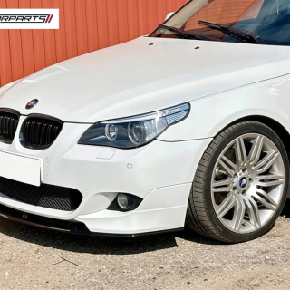 Dubultās reste BMW E60 / E61 (03-10), spīdīgi melna — 4