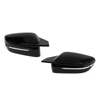 M stila spoguļu vāciņu komplekts BMW G11, G12, G15, G20, G22, G30 (tikai LHD), spīdīgi melns — 2